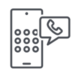 dial by extension icon